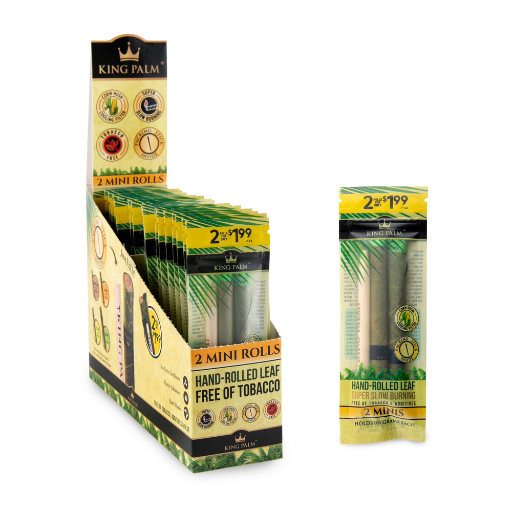 King Palm Mini Cones Display 20CT (PrePriced), thc, , dry herb, flower